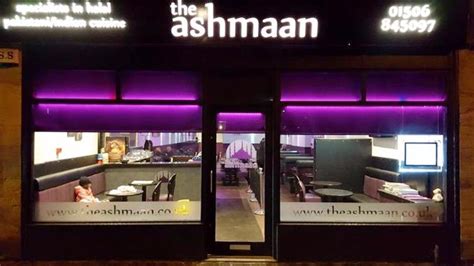 indian linlithgow|ashman linlithgow menu.